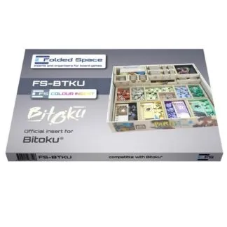 NUEVO Inserto de madera accesorio Bitoku juego de mesa Folded Space