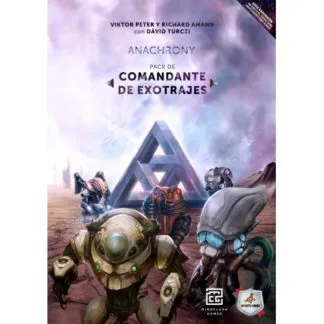 Pack de Comandante de Exotrajes expansión Anachrony juego de mesa estrategia español Maldito Games Mindclash