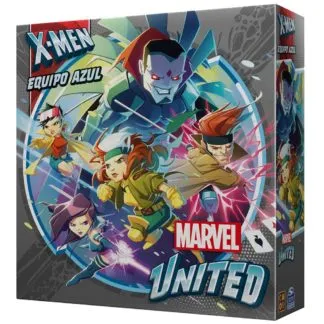 X-Men Equipo Azul expansión Marvel United juego de mesa cartas español CMON Limited