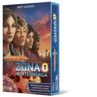 Pandemic Zona 0 Norteamérica juego de mesa estrategia Z-Man Games español