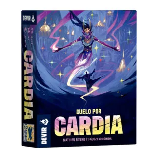 Duelo por Cardia juego de mesa cartas español Devir Hans