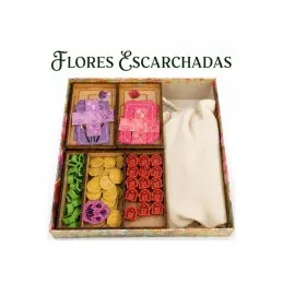 INSERTO COMPATIBLE CON FLORES ESCARCHADAS