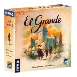 El Grande juego de mesa español Devir Hans Im Gluck