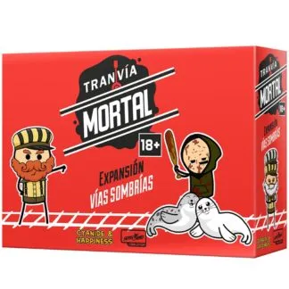 Vías Sombrías expansión Tranvía Mortal juego de mesa fiesta español Skybound Games