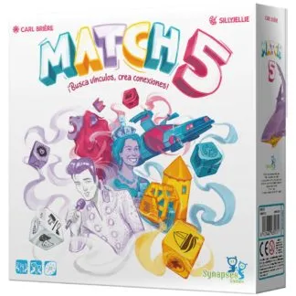 Match 5 juego mesa dados español Synapses Games