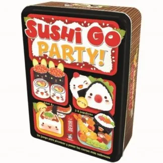 Sushi Go Party juego de mesa cartas español Devir Gamewright