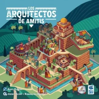 Los Arquitectos de Amitis juego de mesa español Maldito Games