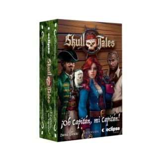 ES EN NUEVO Oh Capitán mi Capitán expansión Skull Tales ¡A Toda Vela! juego de mesa español inglés Eclipse