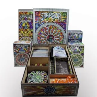 NUEVO Inserto de madera accesorio Sagrada juego de mesa WithOut Mess