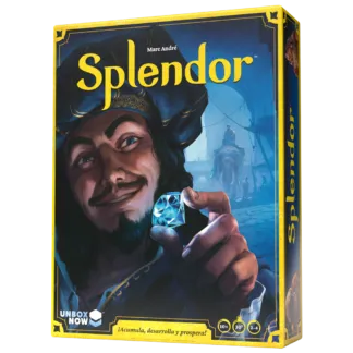 Splendor juego de mesa cartas español Space Cowboys