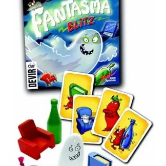 Fantasma Blitz juego de mesa infantil cartas español Devir 999 Games
