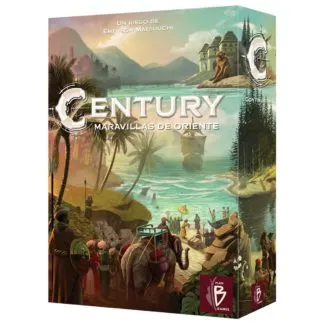 Maravillas de Oriente expansión Century Un Nuevo Mundo juego de mesa español portugués Plan B Games