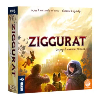 Ziggurat juego de mesa español Devir