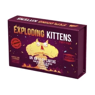 Exploding Kittens Party Pack juego de mesa cartas fiesta español