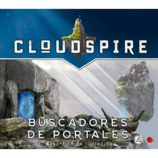 Buscadores de Portales expansión Cloudspire juego de mesa español Maldito Games Iron