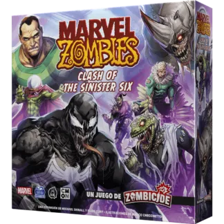Clash of the Sinister Six expansión Marvel Zombies juego de mesa miniaturas español CMON Limited