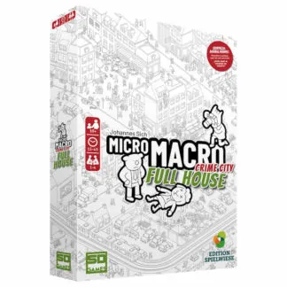 MicroMacro Crime City Full House juego de mesa estrategia español SD Games Spielwiese