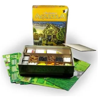 NUEVO Inserto de madera accesorio Agricola juego mesa WithOut Mess