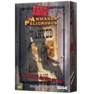 Armados y Peligrosos expansión Bang juego de mesa cartas español Edge Entertainment dV Giochi
