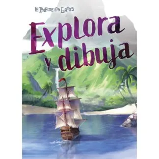 Explora y Dibuja expansión La Isla de los Gatos juego mesa estrategia español Maldito Games The City