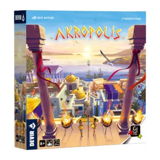 Akropolis juego de mesa español Devir