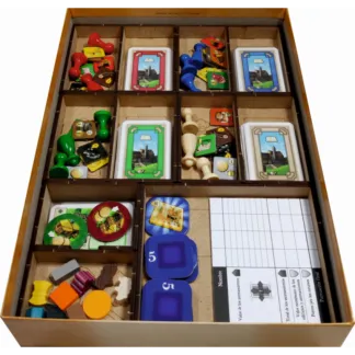 NUEVO Inserto de madera accesorio Ora et Labora juego de mesa WithOut Mess