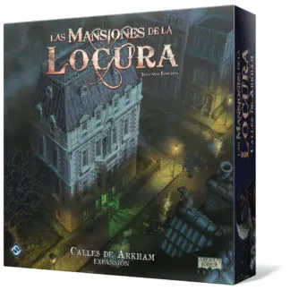 Calles de Arkham expansión Las Mansiones de la Locura juego de mesa español Fantasy Flight Games PREVENTA