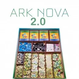 INSERTO COMPATIBLE CON ARK NOVA 2.0. BASE + EXP MUNDO MARINO