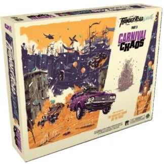 Carnival of Chaos expansión Thunder Road Vendetta juego de mesa español Restoration Games