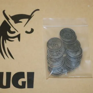 NUEVO 15 Monedas Metálicas accesorio Scythe juego de mesa estrategia Maldito Games