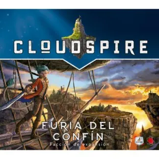 Furia del Confín expansión Cloudspire juego de mesa español Maldito Games Iron