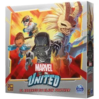 El Ascenso de Black Panther expansión Marvel United juego de mesa cartas español CMON Limited