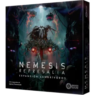 Sangrívoros expansión Nemesis Represalia juego de mesa miniaturas español Awaken Realms