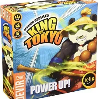 Power Up expansión King of Tokyo juego de mesa español Devir Iello