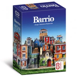 Barrio juego de mesa cartas español Cacahuete Games