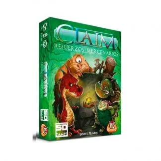 Claim Refuerzos Mercenarios juego de mesa cartas español SD Games White Goblin