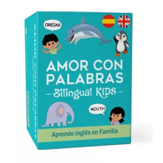 Amor Con Palabras Bilingual Kids juego de mesa cartas español Jam Innovation