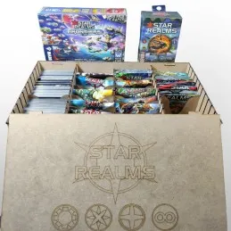 CAJA COMPATIBLE CON STAR REALMS (BASE + EXPANSIONES) WOM050