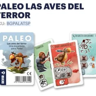 Las Aves del Terror expansión Paleo juego de mesa cartas español Devir Hans im Gluck