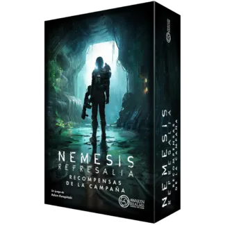 Recompensas de la Campaña expansión Nemesis Represalia juego de mesa miniaturas español Awaken Realms