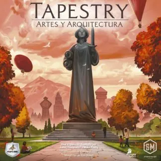 Artes y Arquitectura expansión Tapestry juego de mesa estrategia español Maldito Games Stonemaier
