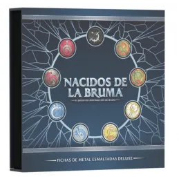 NACIDOS DE LA BRUMA FICHAS DE METAL