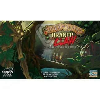 Branch & Claw expansión Spirit Island juego de mesa estrategia español Arrakis Games
