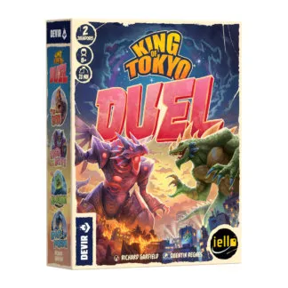 King of Tokyo Duel juego de mesa español Devir Iello