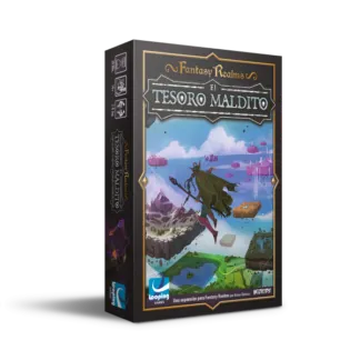 Tesoro Maldito expansión Fantasy Realms juego de mesa cartas español Looping Games WizKids