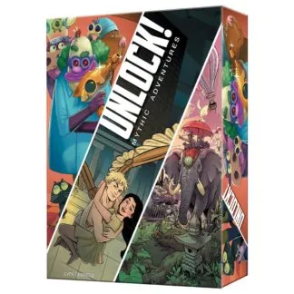 Unlock Mythic Adventures juego de mesa cartas español Space Cowboys