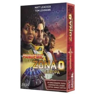 Pandemic Zona 0 Europa juego de mesa español Z-Man Games