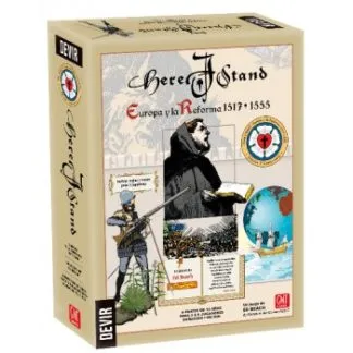 Here I Stand juego mesa wargame español Devir GMT Games PREVENTA
