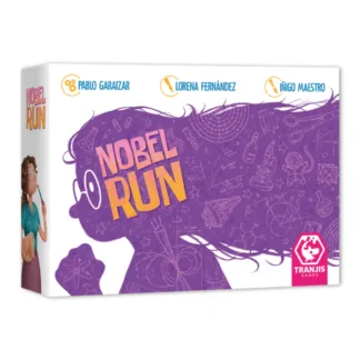 Nobel Run juego mesa cartas español Tranjis Games