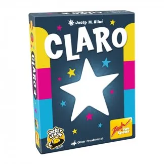 Claro juego de mesa cartas español Rocket Lemon Games